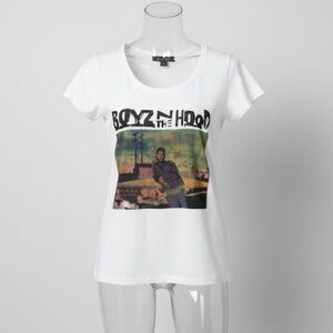 Boyz N The Hood Band T-Shirt Licensed Merch Scoop Neck Tee Large